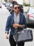 Kim Kardashian hot in leggings