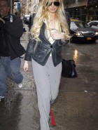 Lindsay Lohan braless cleavage