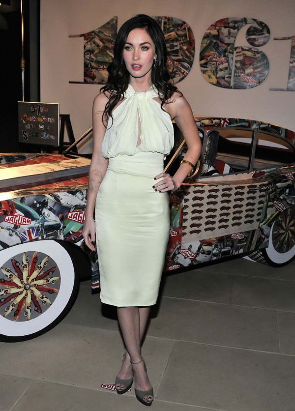 Megan Fox jaguar anniversary party