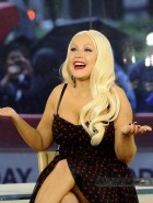 Christina Aguilera fat cleavage
