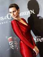 Penelope Cruz nipples in tight dress