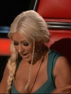 Christina Aguilera cleavage