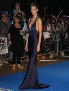 Rosie Huntington-Whiteley braless cleavage