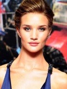 Rosie Huntington-Whiteley braless cleavage