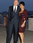 Salma Hayek cleavage venice