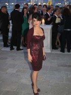 Salma Hayek cleavage venice