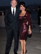 Salma Hayek cleavage venice