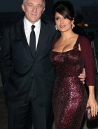 Salma Hayek cleavage venice