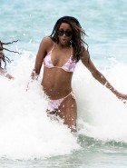 Ciara oops nip slip in bikini