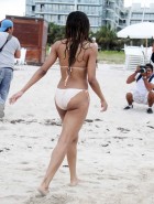 Ciara oops nip slip in bikini