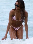 Ciara oops nip slip in bikini