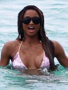 Ciara oops nip slip in bikini