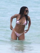 Ciara oops nip slip in bikini