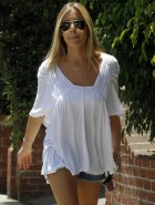 Kristin Cavallari walking dog