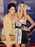 Vanessa Hudgens leggy and cleavy