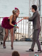 AnnaLynne McCord hot on the set