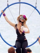 AnnaLynne McCord hot on the set