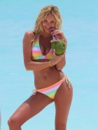 Candice Swanepoel bikini candid