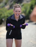 Hilary Duff danskin
