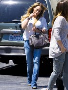 Hilary Duff pregnant curves