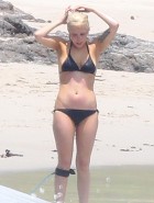 Lady Gaga bikini surfing