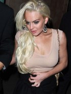 Lindsay Lohan sober