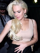 Lindsay Lohan sober
