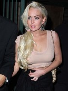 Lindsay Lohan sober