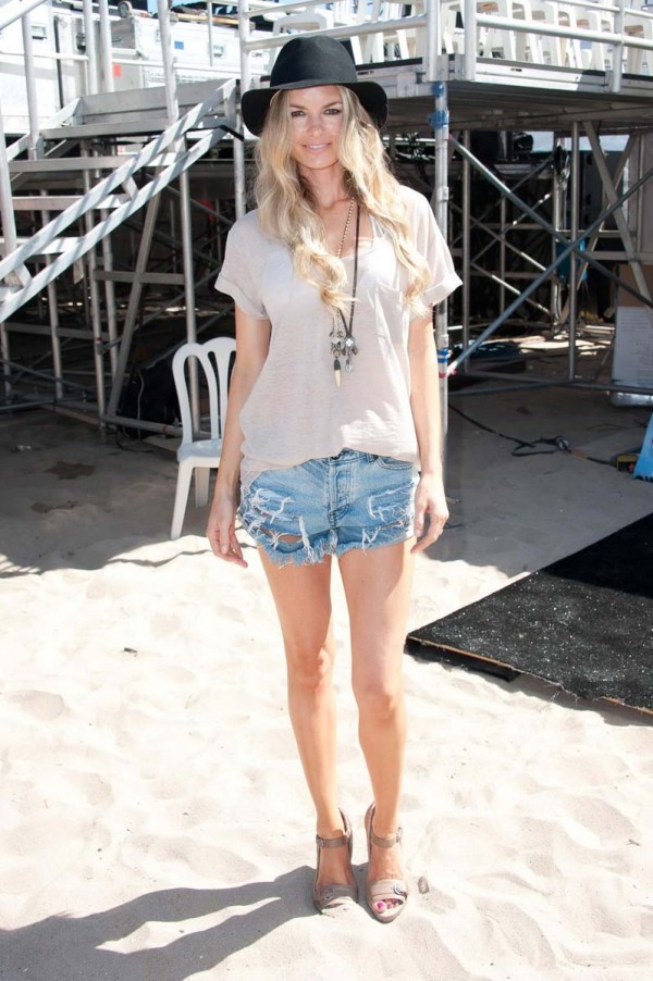 Marisa Miller short shorts