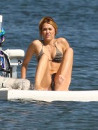 Miley Cyrus bikini orchard lake