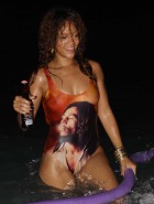 Rihanna sexy swimsuit