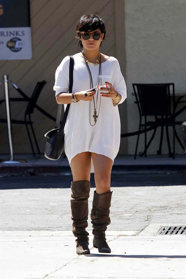 Vanessa Hudgens haircut Vanessa Hudgens haircut