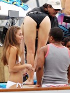 Emmy Rossum bikini booty