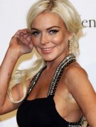 Lindsay Lohan sideboob