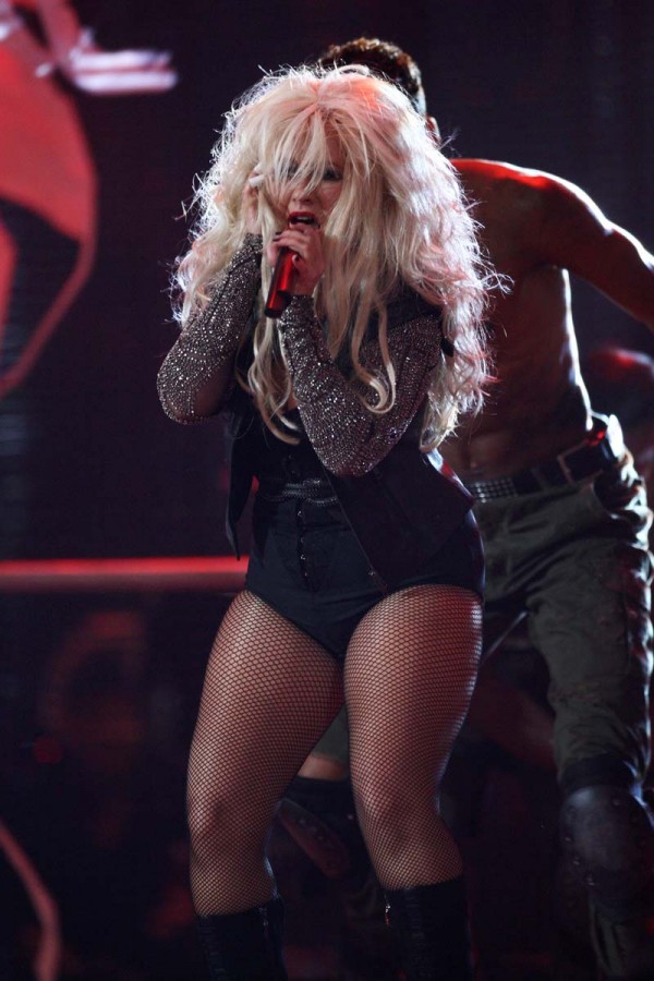 Christina Aguilera Fat Ass Performing Christina Aguilera fat