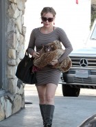 Hilary Duff tight dress
