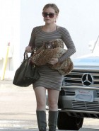 Hilary Duff tight dress