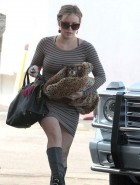 Hilary Duff tight dress
