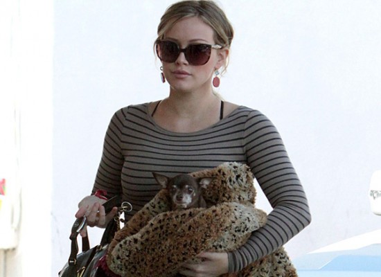 Hilary Duff tight dress