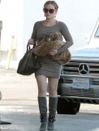 Hilary Duff tight dress