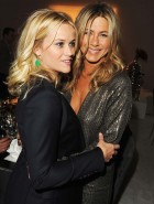 Jennifer Aniston braless cleavage