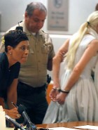 Lindsay Lohan handcuffed