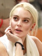 Lindsay Lohan handcuffed