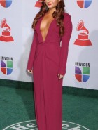 Demi Lovato braless cleavage