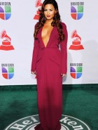 Demi Lovato braless cleavage