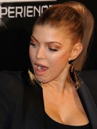 Fergie cleavy
