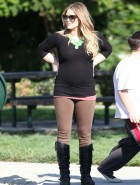 Hilary Duff pregnant profile