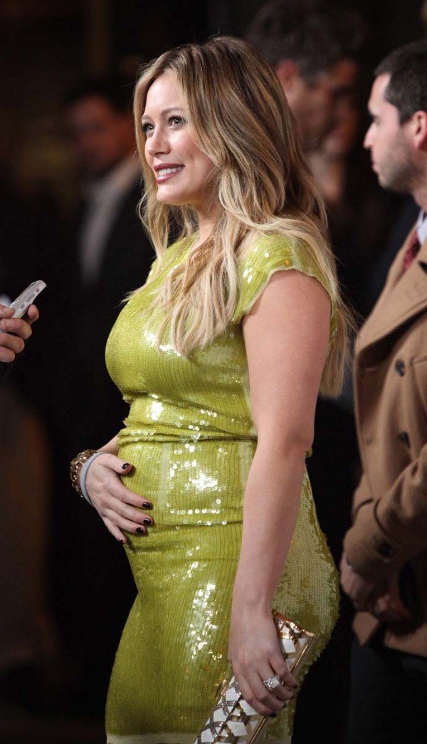 Hilary Duff tight dress