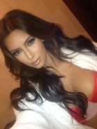 Kim Kardashian bikini