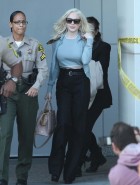 Lindsay Lohan arrives court